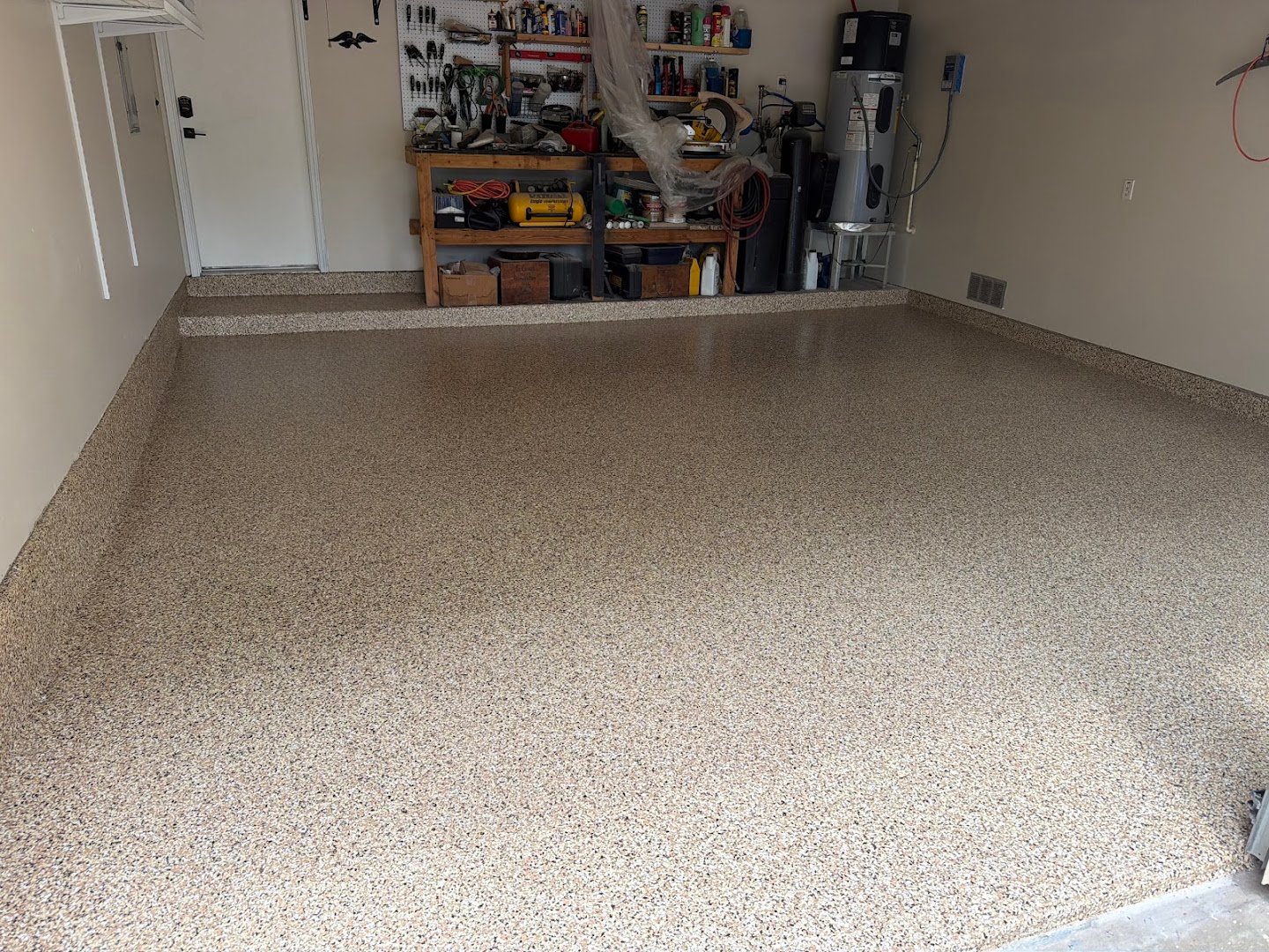 Deluxe Garages installation photo
