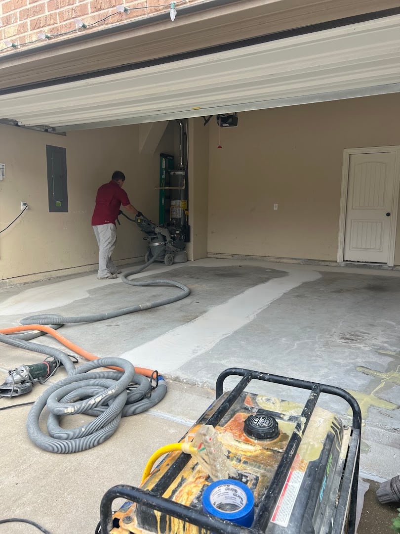Deluxe Garages installation photo