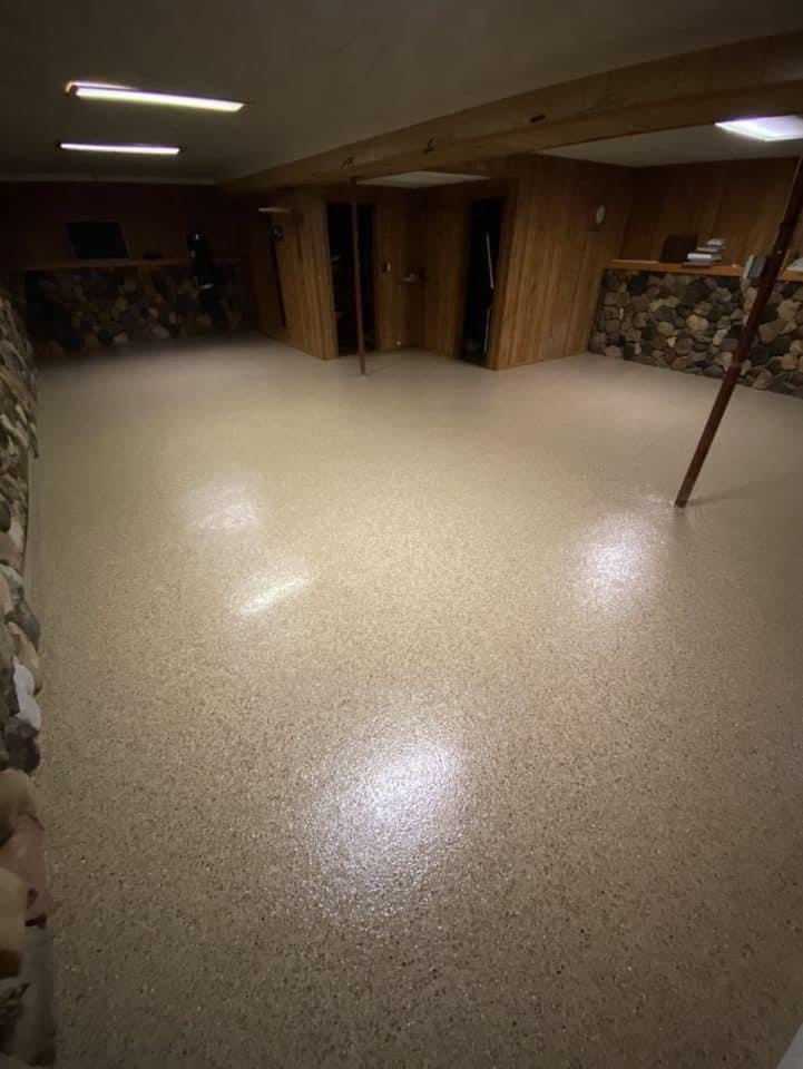 Deluxe Garages installation photo
