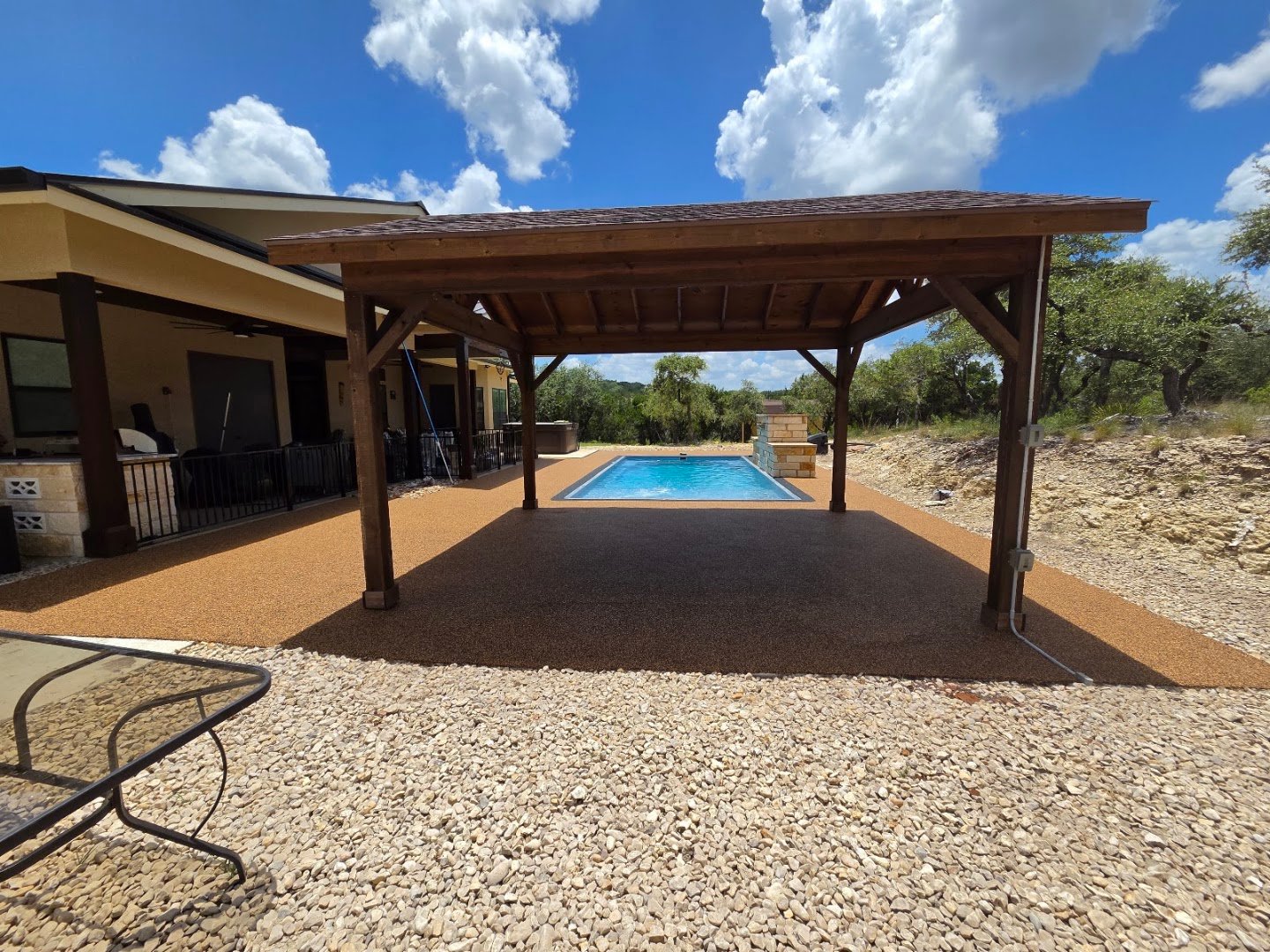 Deluxe Garages installation photo