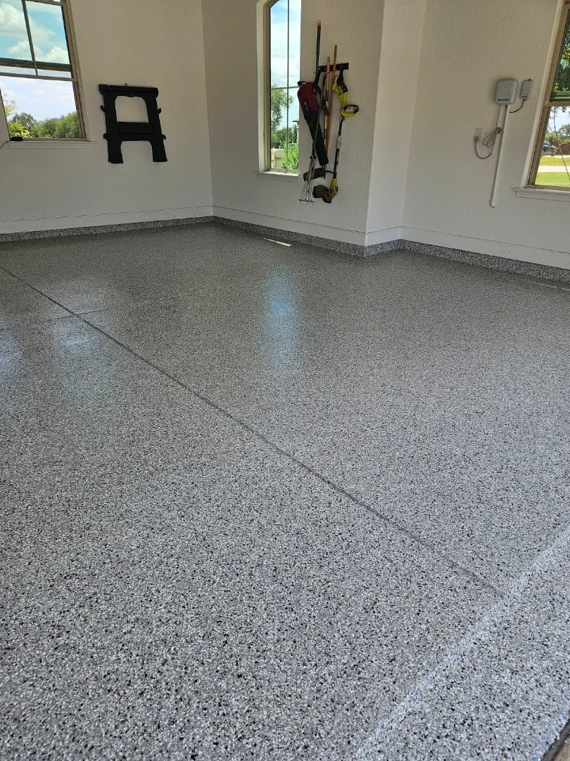 Deluxe Garages installation photo