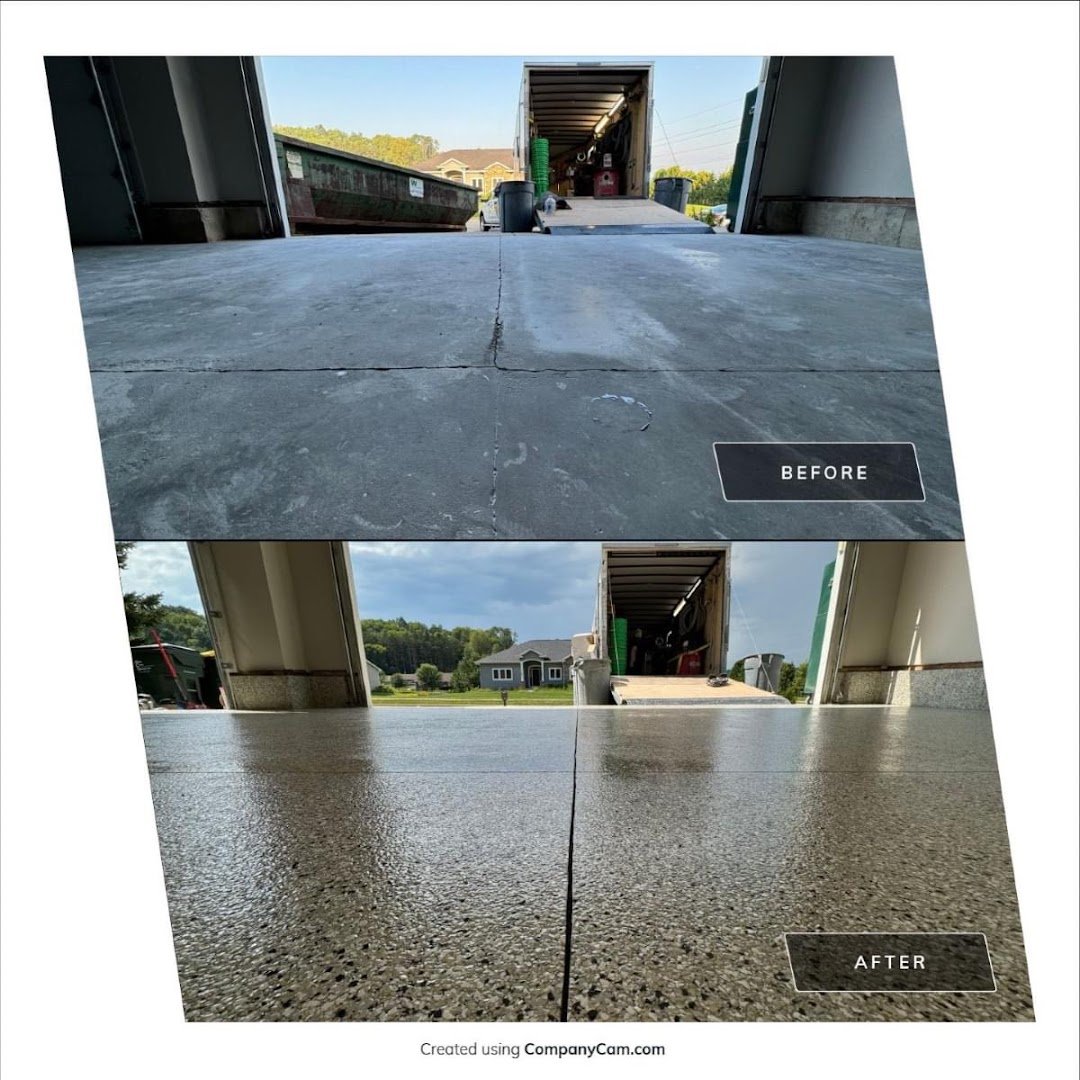 Deluxe Garages installation photo