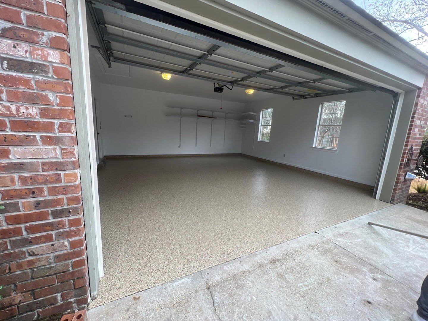 Deluxe Garages installation photo