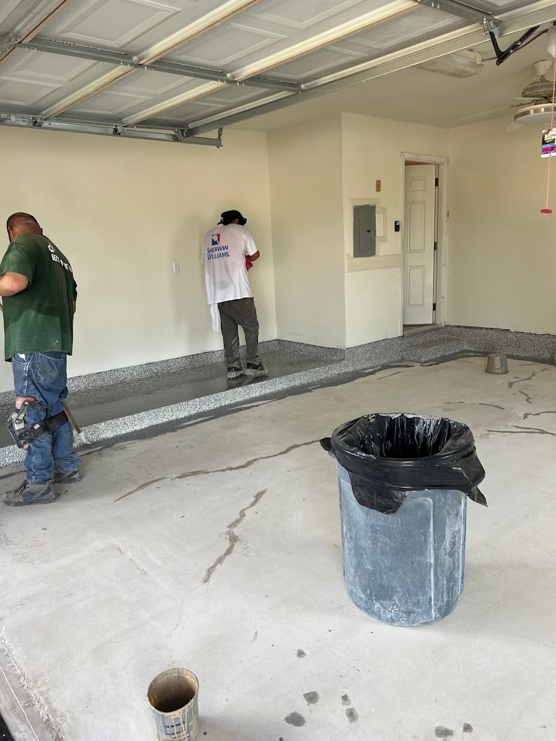 Deluxe Garages installation photo