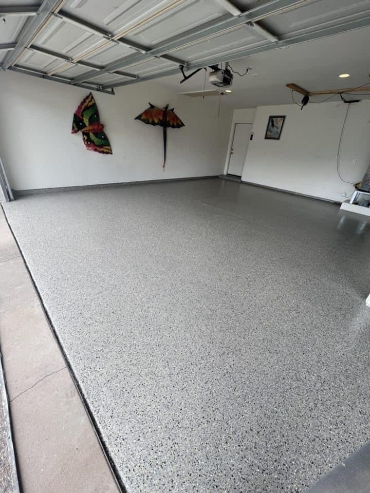 Deluxe Garages installation photo