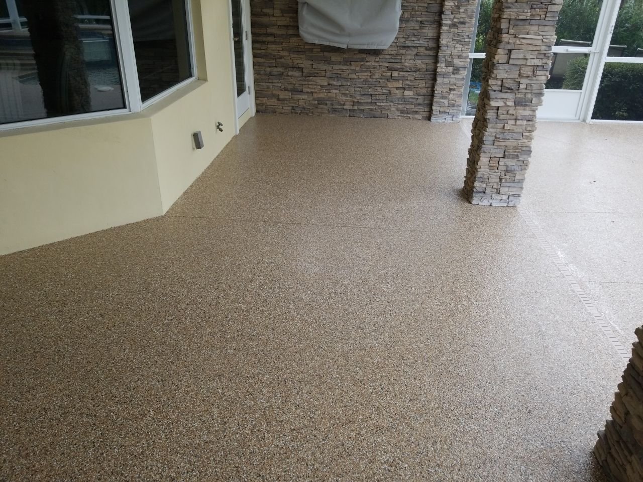Flagler Concrete Coatings installation photo
