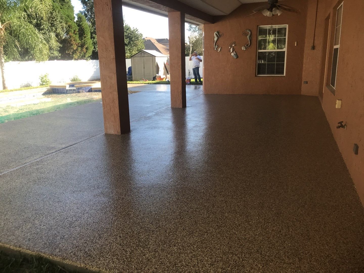 Flagler Concrete Coatings installation photo