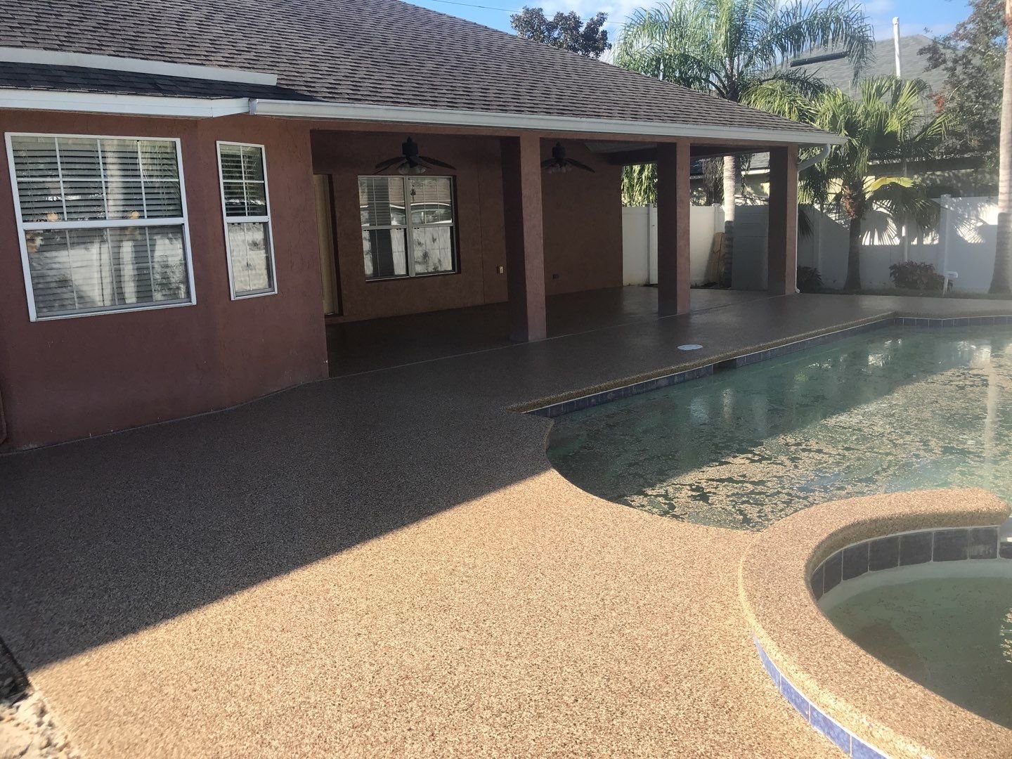 Flagler Concrete Coatings installation photo