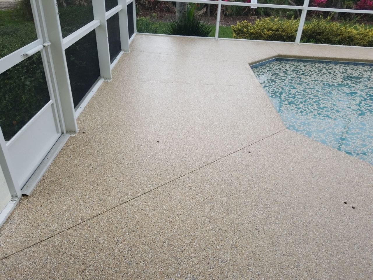 Flagler Concrete Coatings installation photo