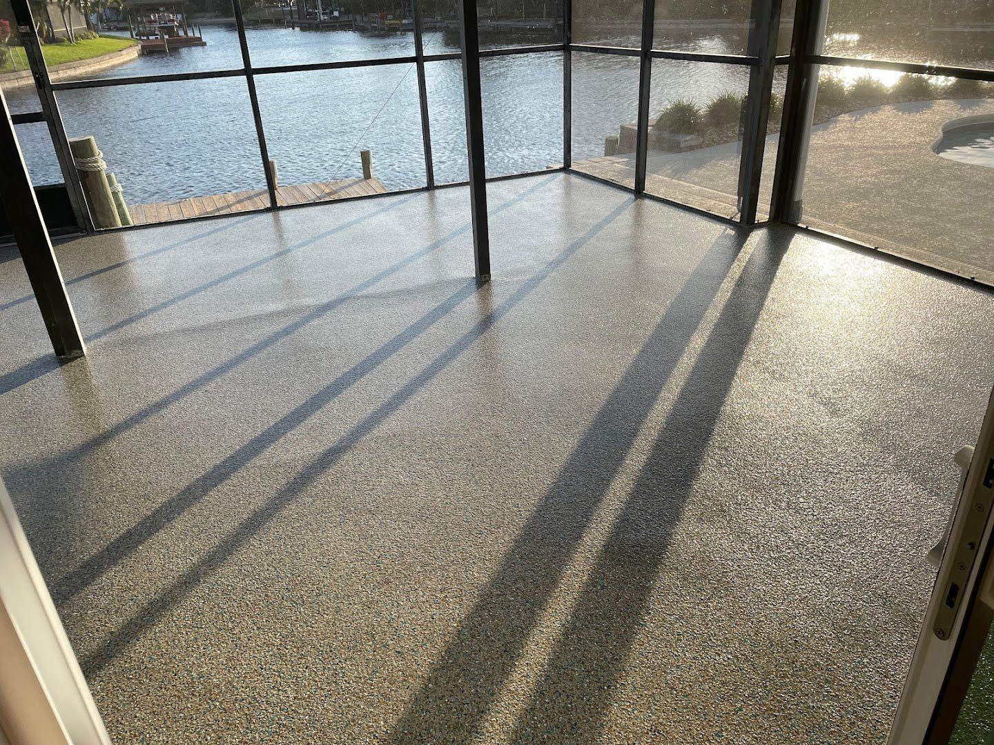Flagler Concrete Coatings installation photo