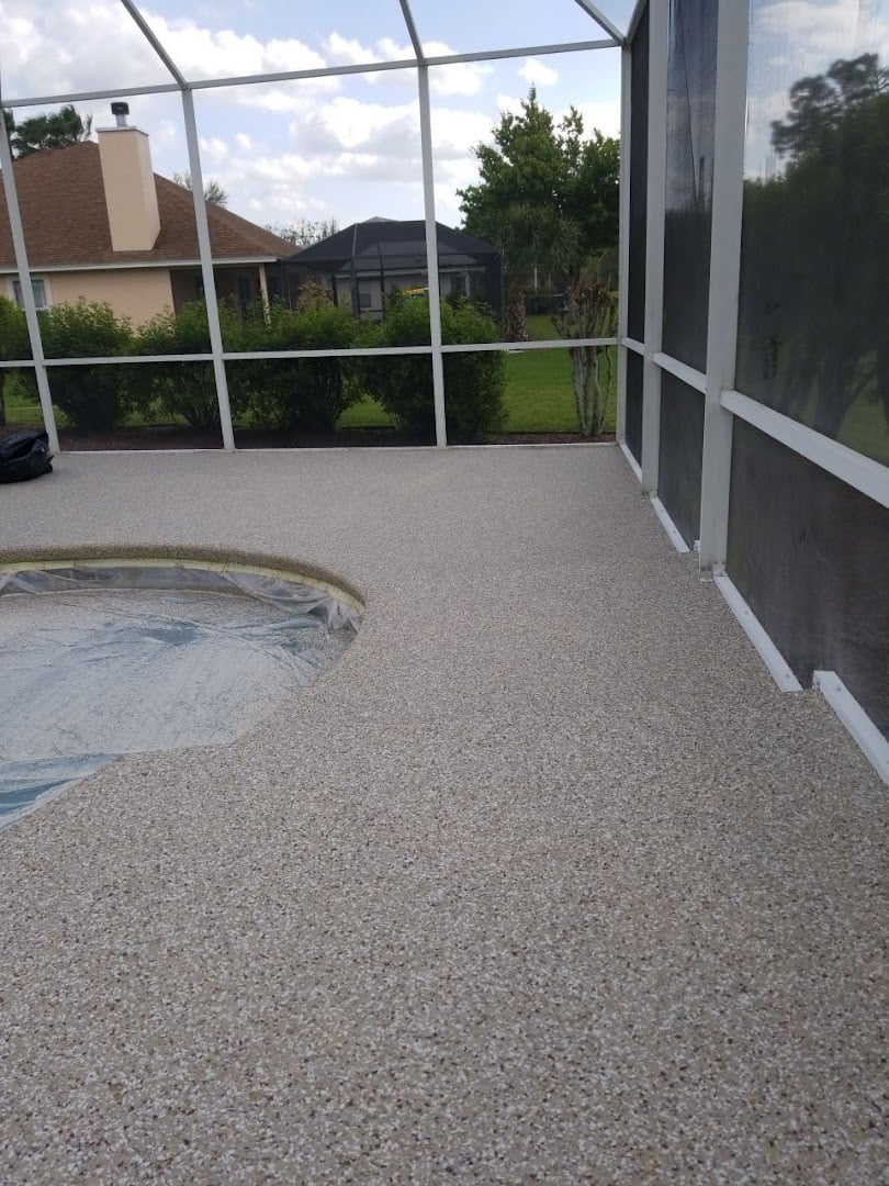 Flagler Concrete Coatings installation photo