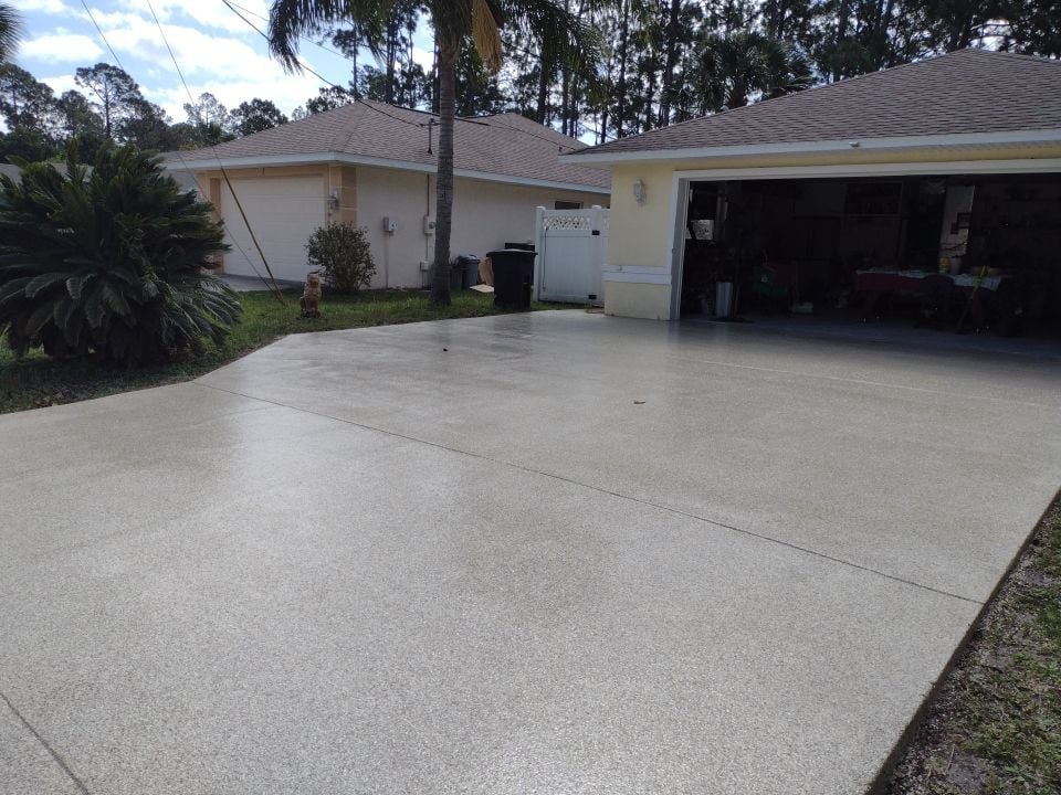 Flagler Concrete Coatings installation photo