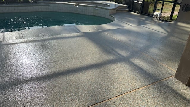 Flagler Concrete Coatings installation photo