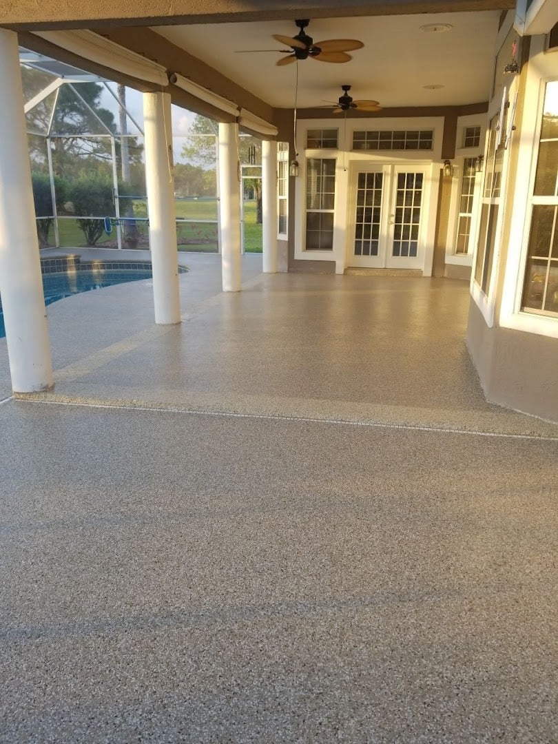 Flagler Concrete Coatings installation photo