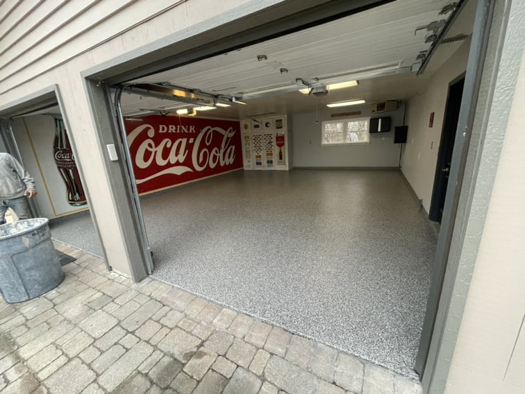 Garages installation by Flagler Concrete Coatings