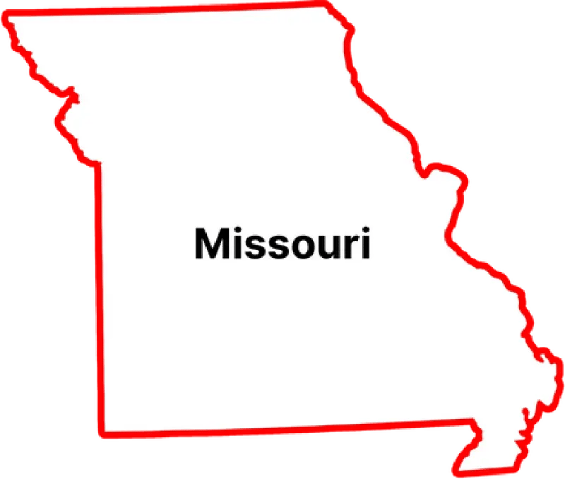 Missouri state map