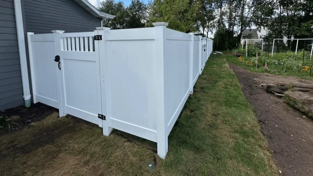 Vinyl Fence