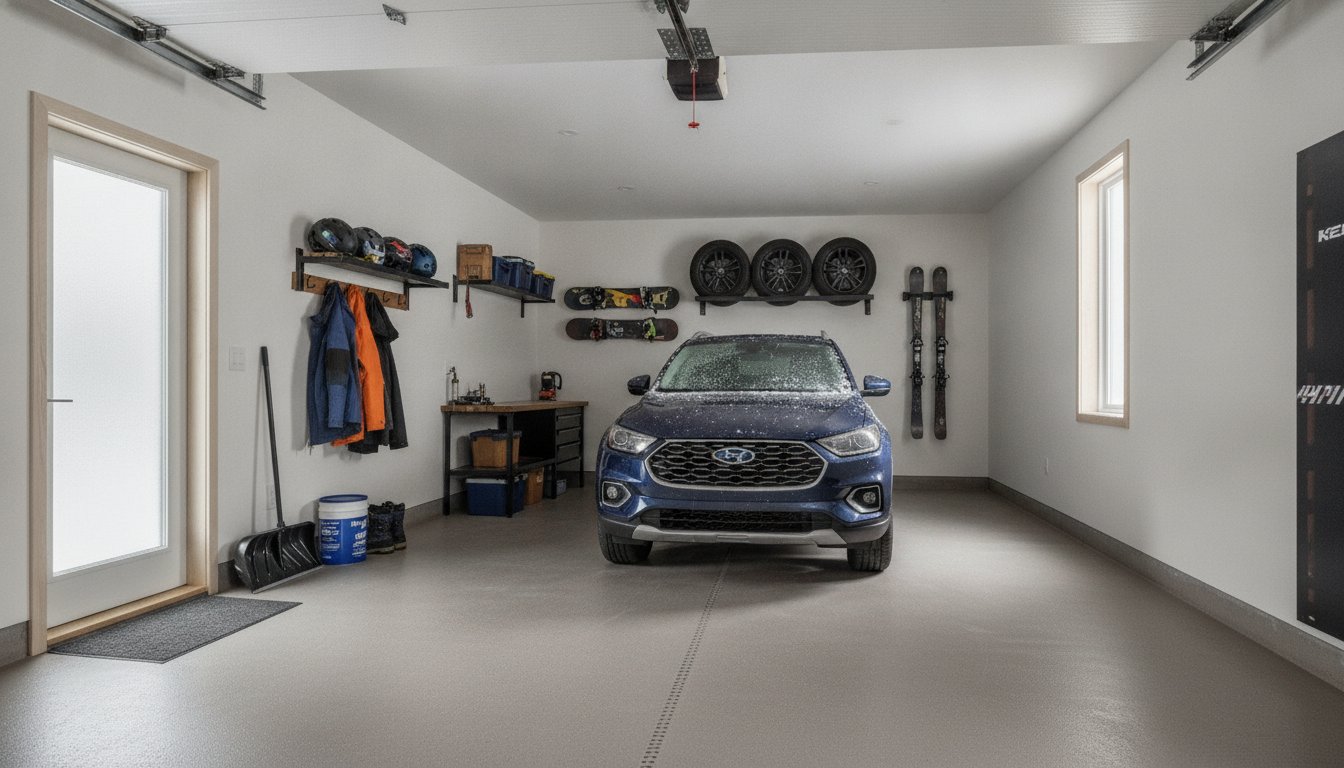 Fall Garage Coating Plans: Make Room for Vehicles Before Winter Parking Begins