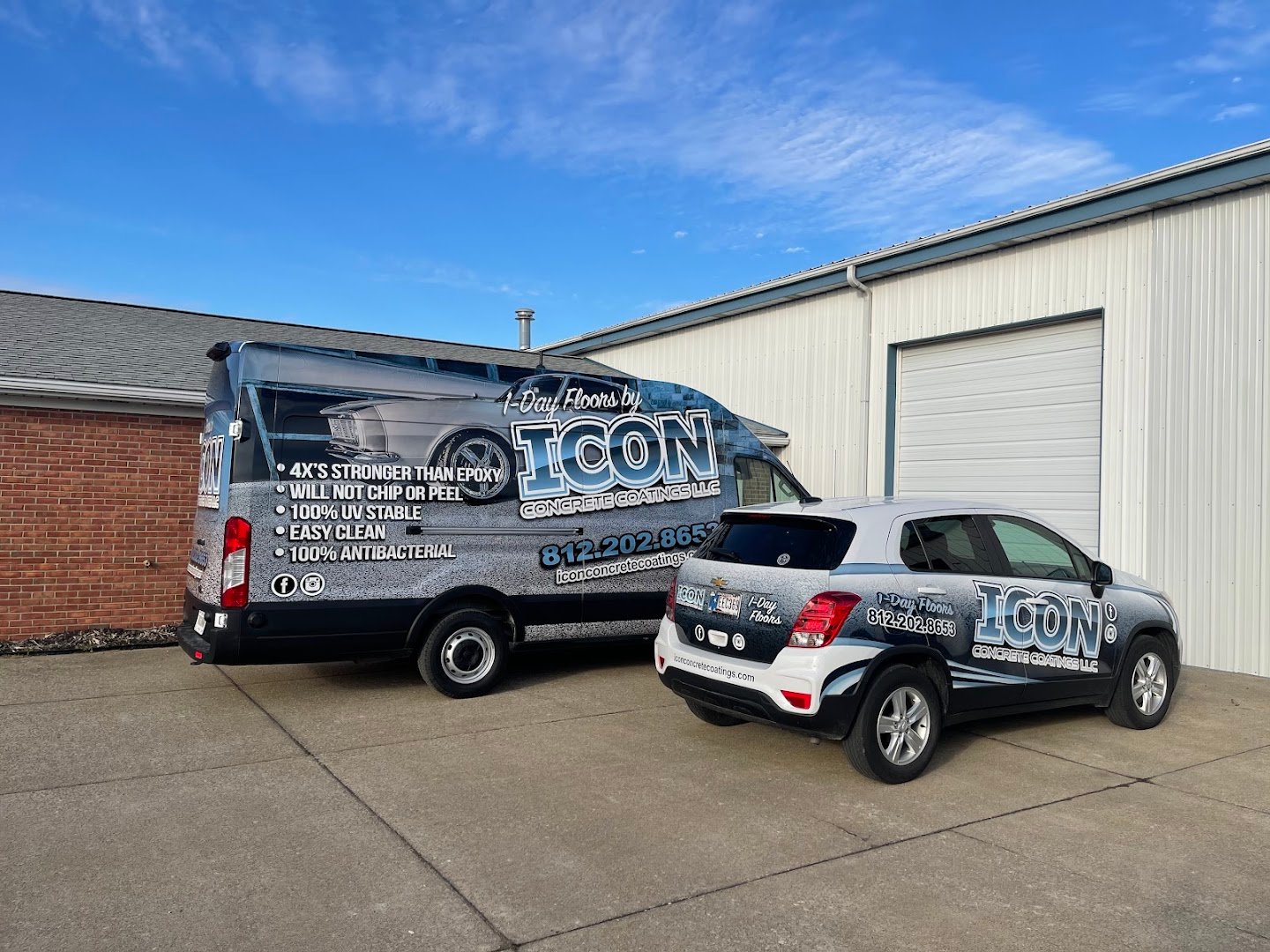 ICON Concrete Coatings installation photo