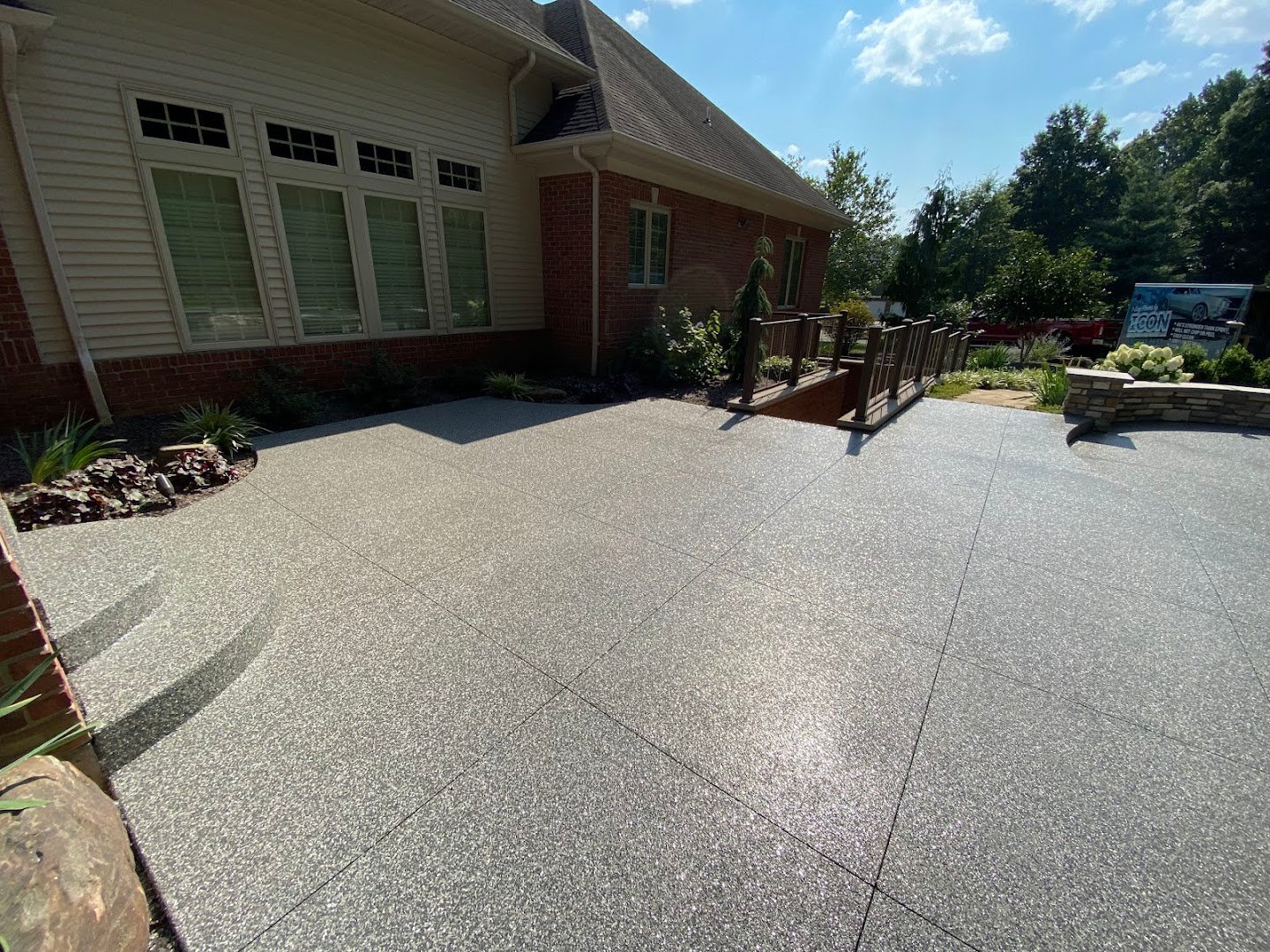 ICON Concrete Coatings installation photo