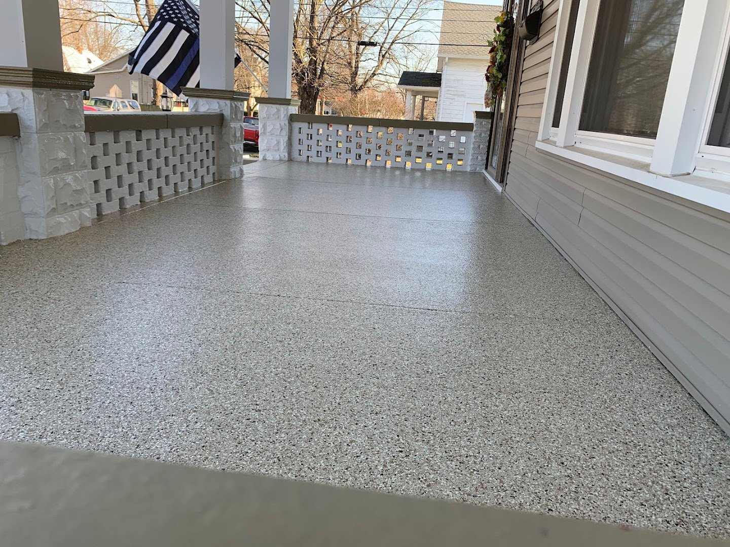 ICON Concrete Coatings installation photo