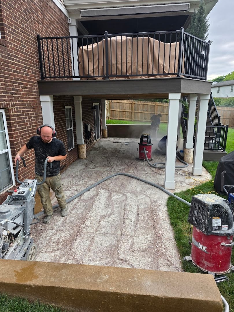 ICON Concrete Coatings installation photo