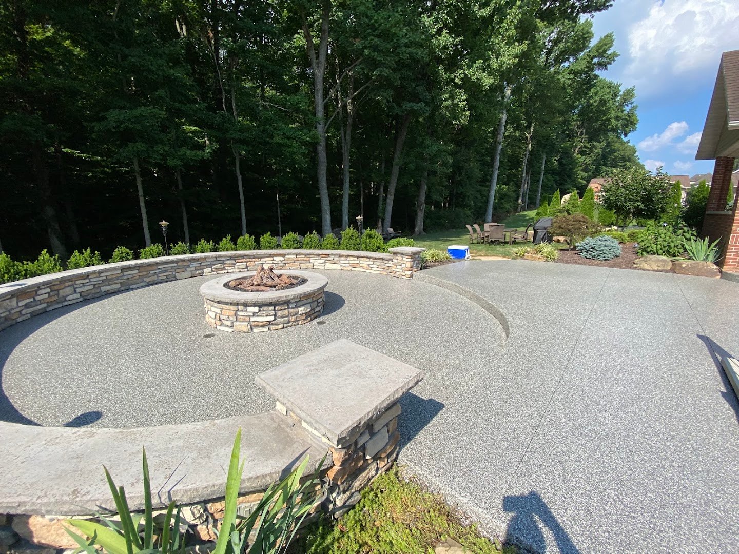 ICON Concrete Coatings installation photo