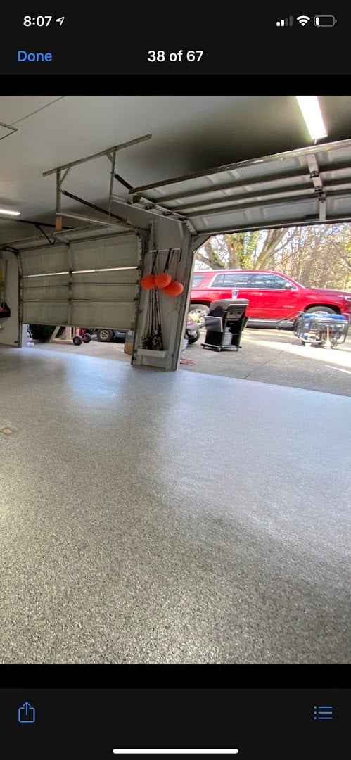 ICON Concrete Coatings installation photo