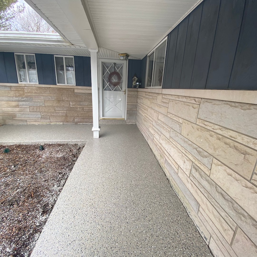 ICON Concrete Coatings installation photo
