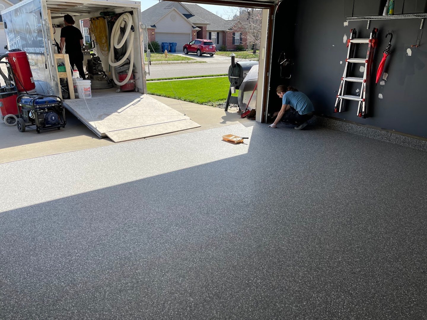 ICON Concrete Coatings installation photo