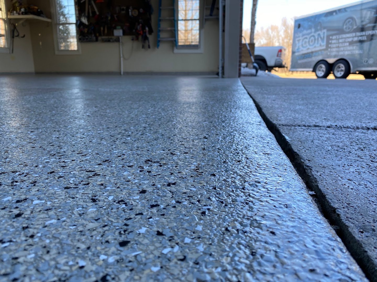 ICON Concrete Coatings installation photo
