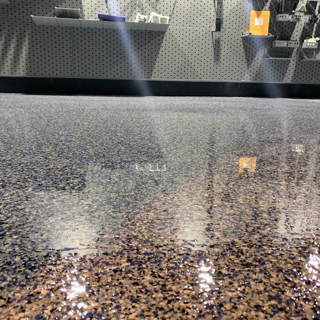 ICON Concrete Coatings installation photo