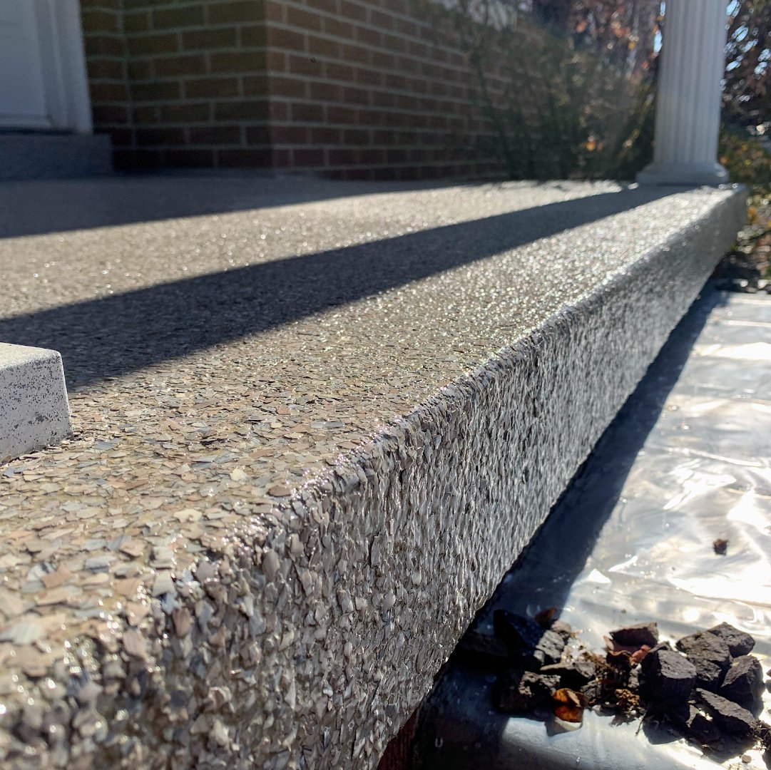 ICON Concrete Coatings installation photo