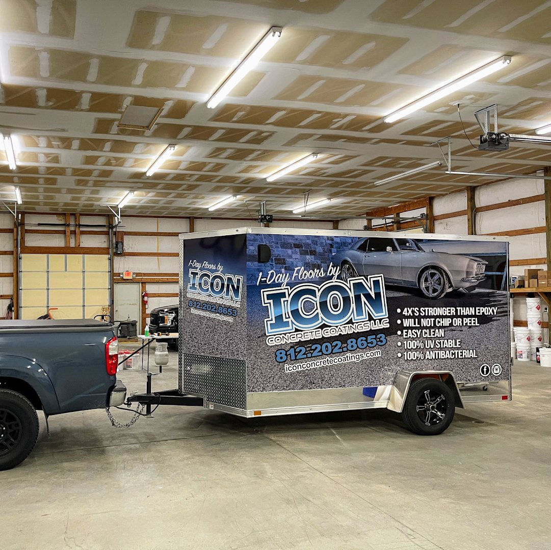 ICON Concrete Coatings installation photo