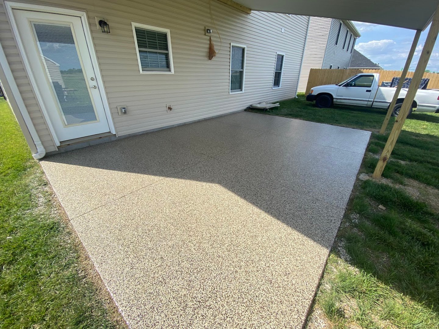 ICON Concrete Coatings installation photo