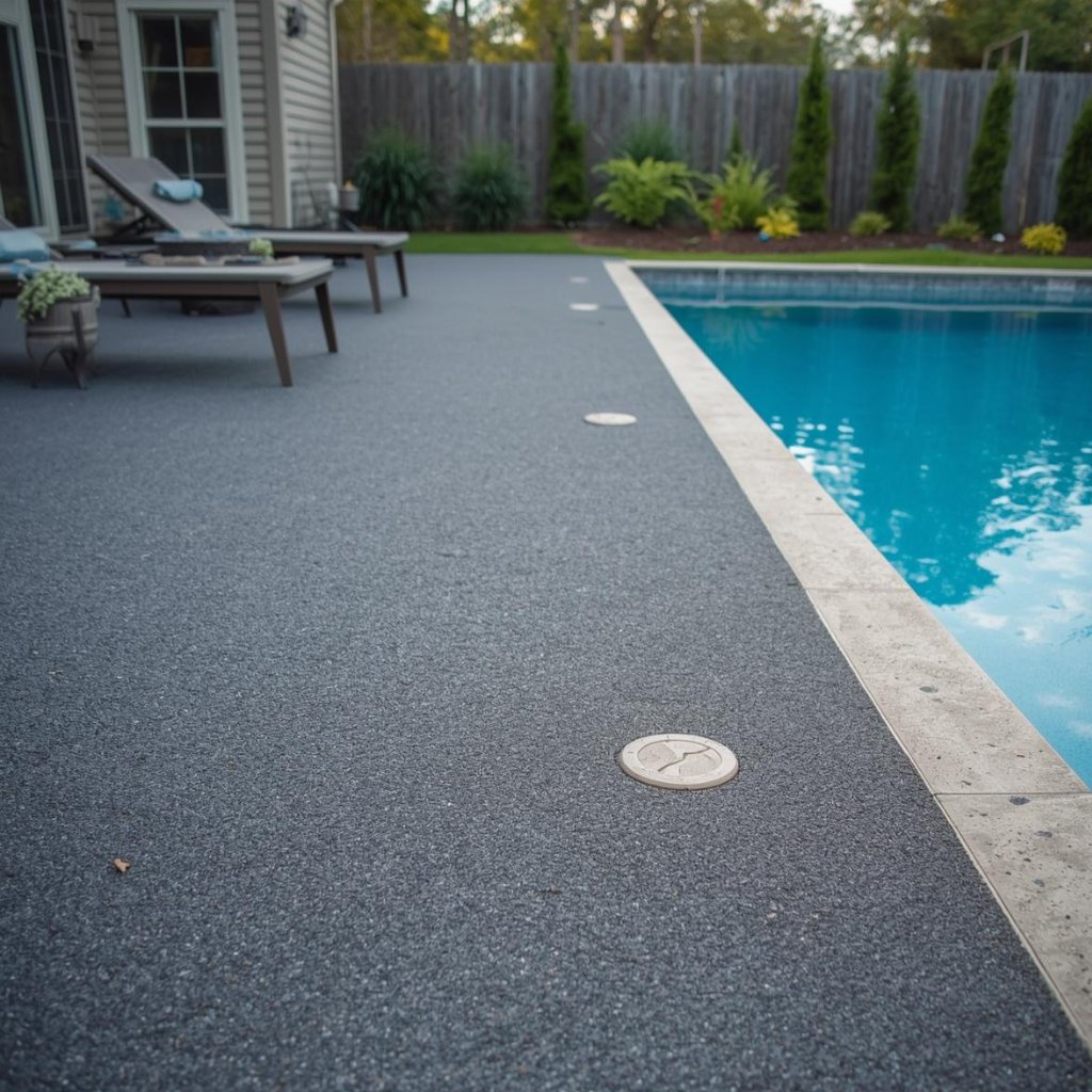 Upgrade Your Pool Deck: Rubber Coatings for Safety & Comfort