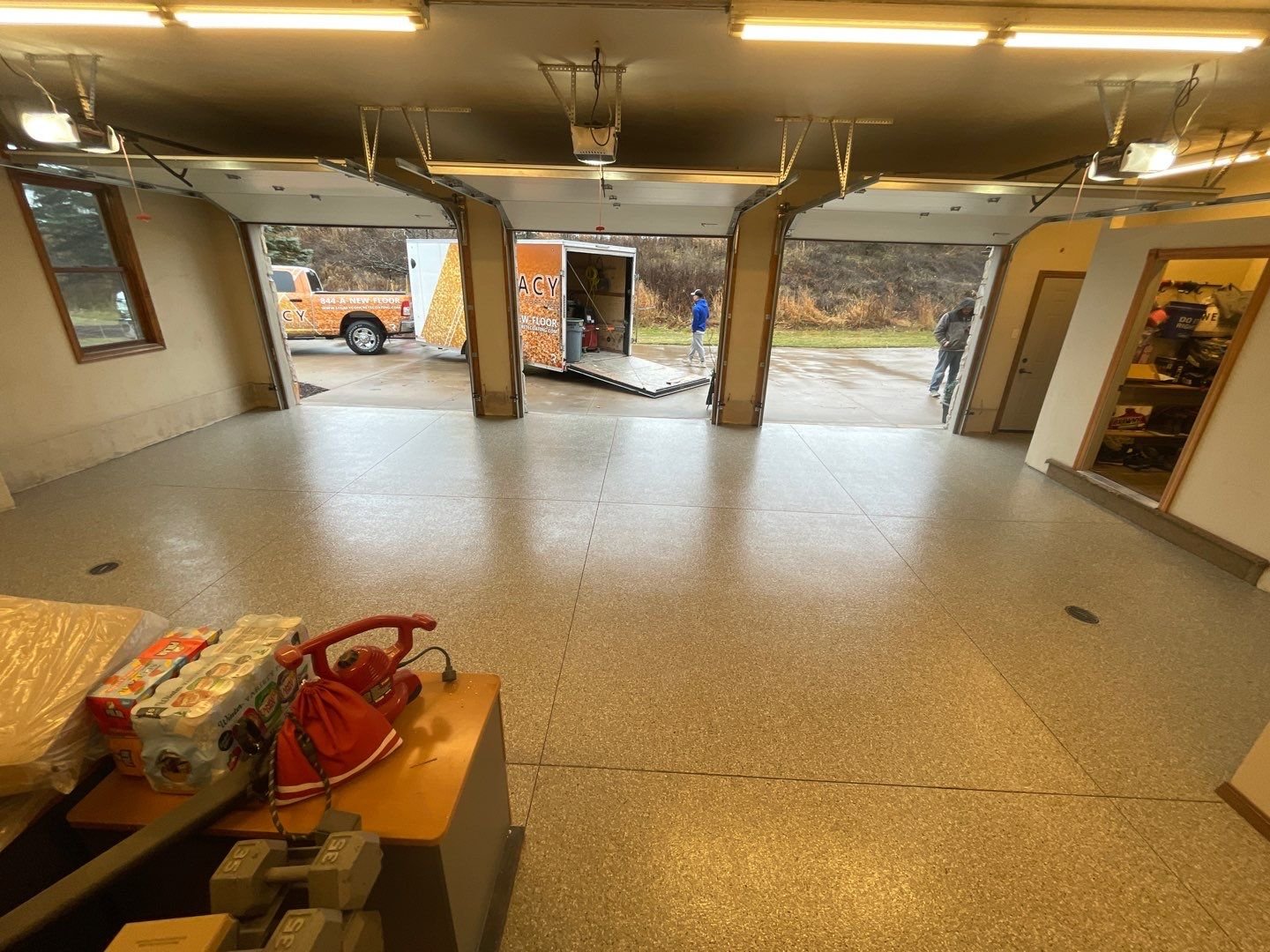 Legacy Concrete Coatings installation photo