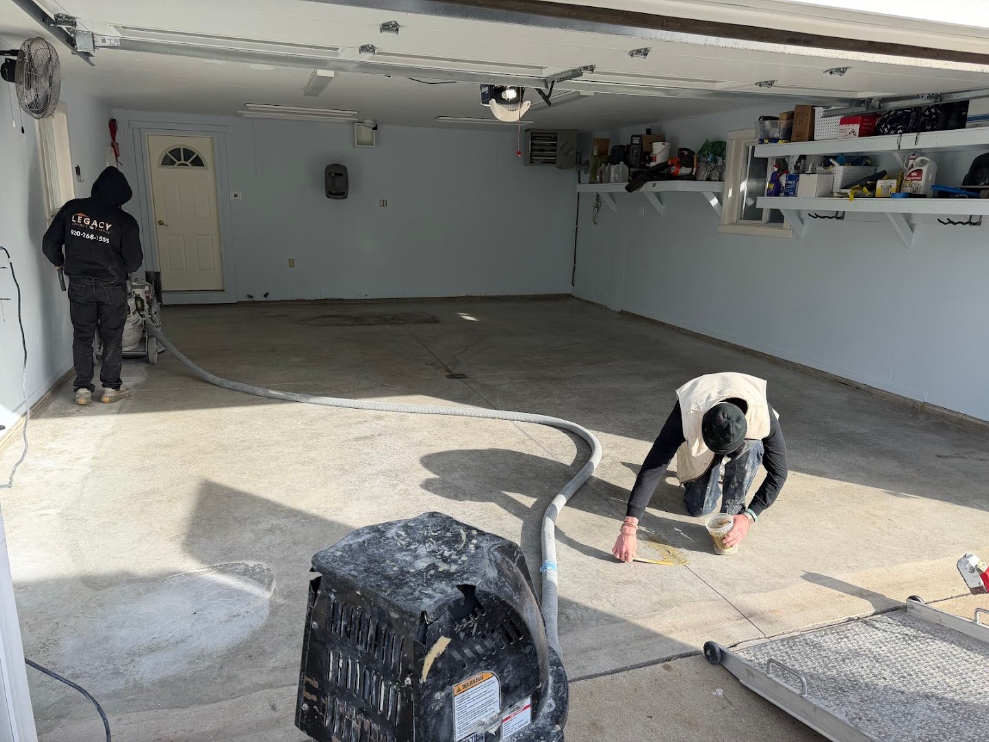 Legacy Concrete Coatings installation photo