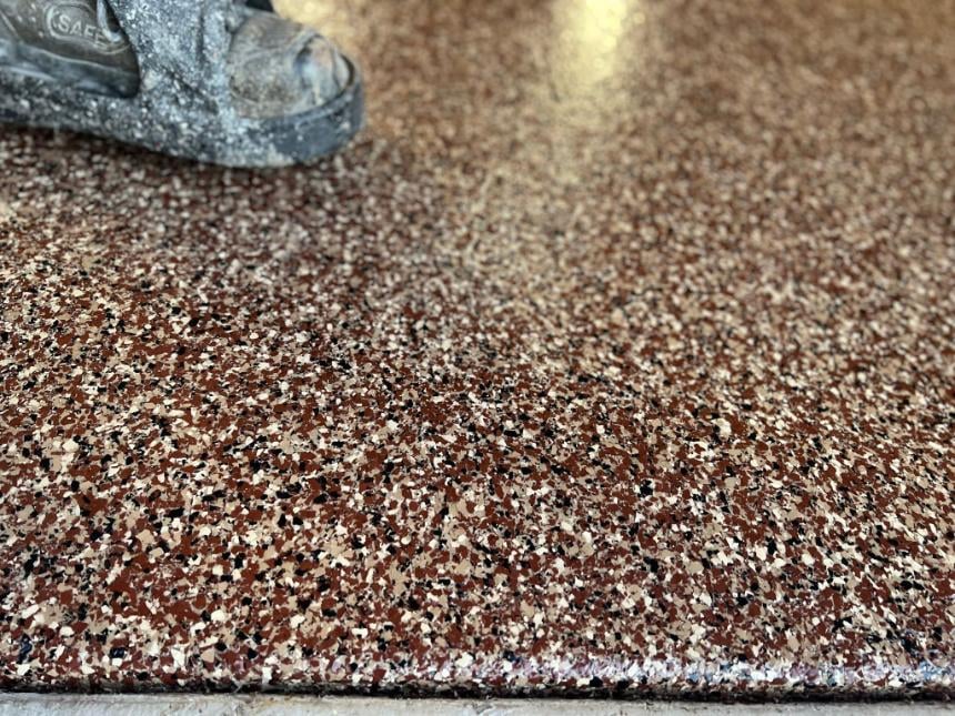Legacy Concrete Coatings installation photo