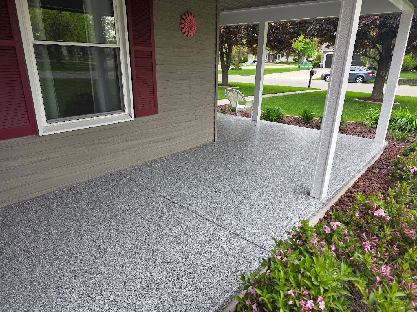 Legacy Concrete Coatings installation photo