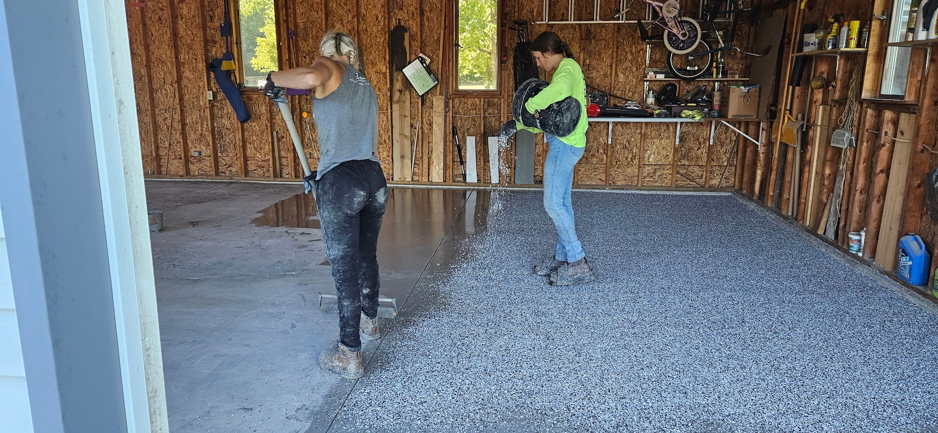 Legacy Concrete Coatings installation photo