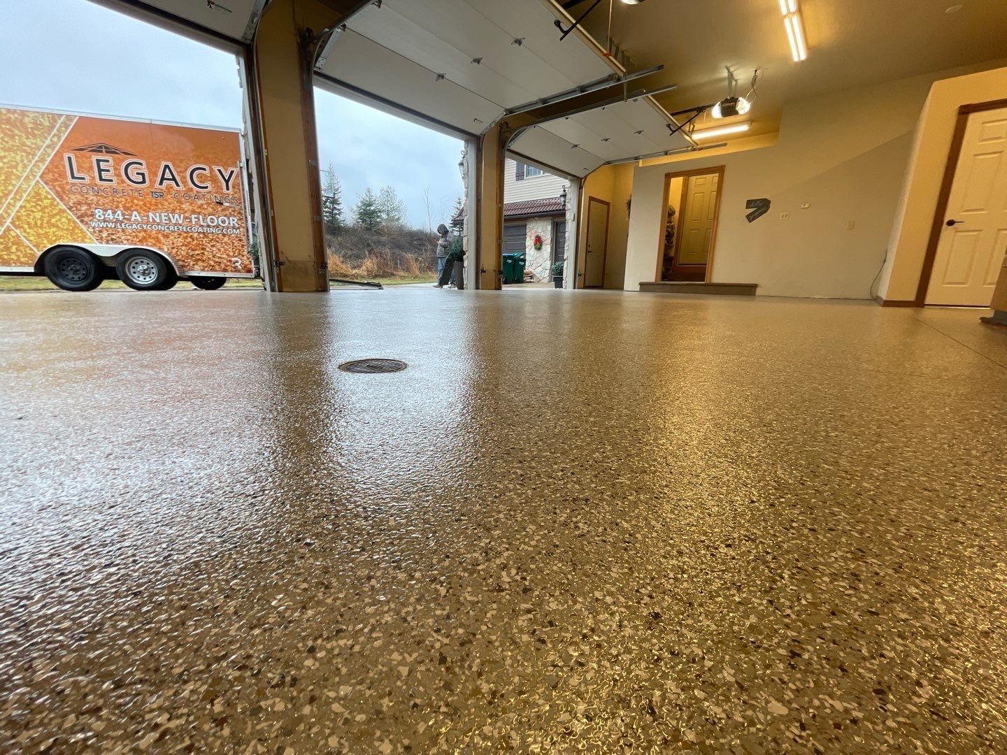 Legacy Concrete Coatings installation photo