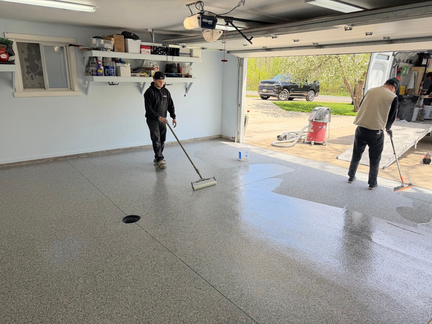 Legacy Concrete Coatings installation photo