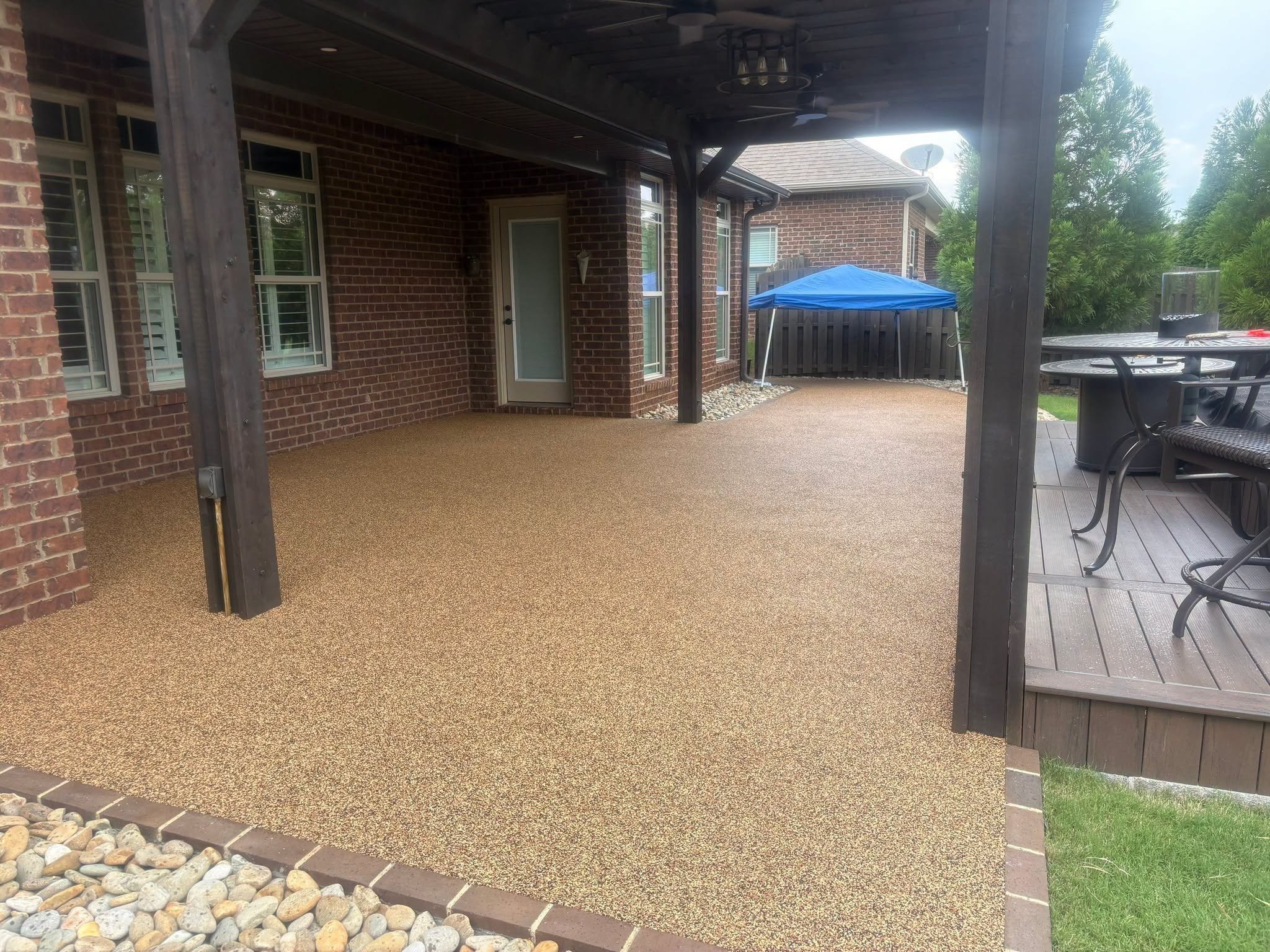 How Patio Floor Coatings Can Transform Aging Concrete