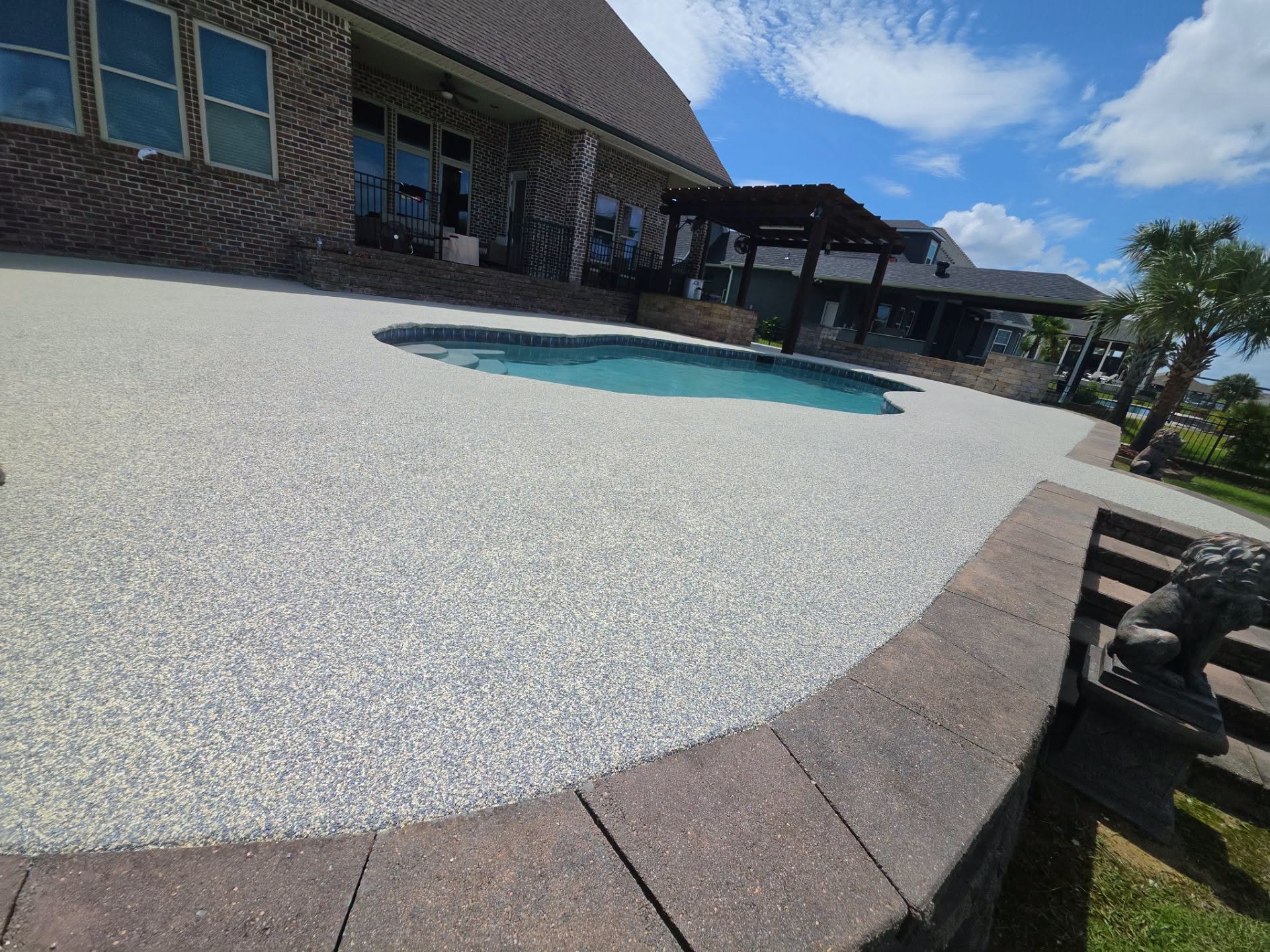 Legacy Concrete Coatings pool decks install