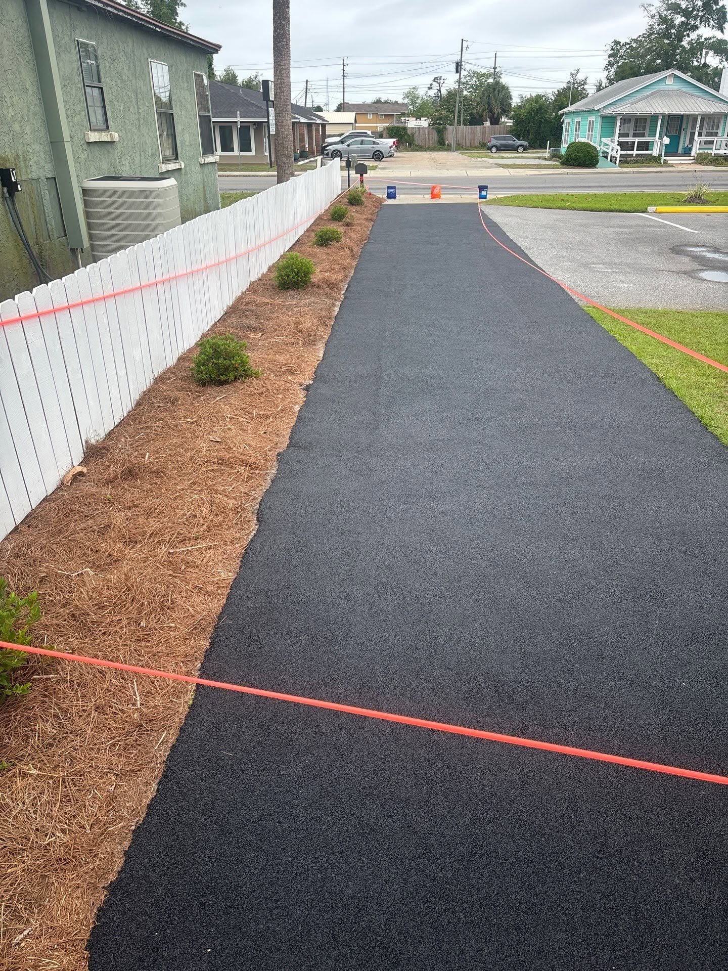 Legacy Concrete Coatings driveways & walkways install