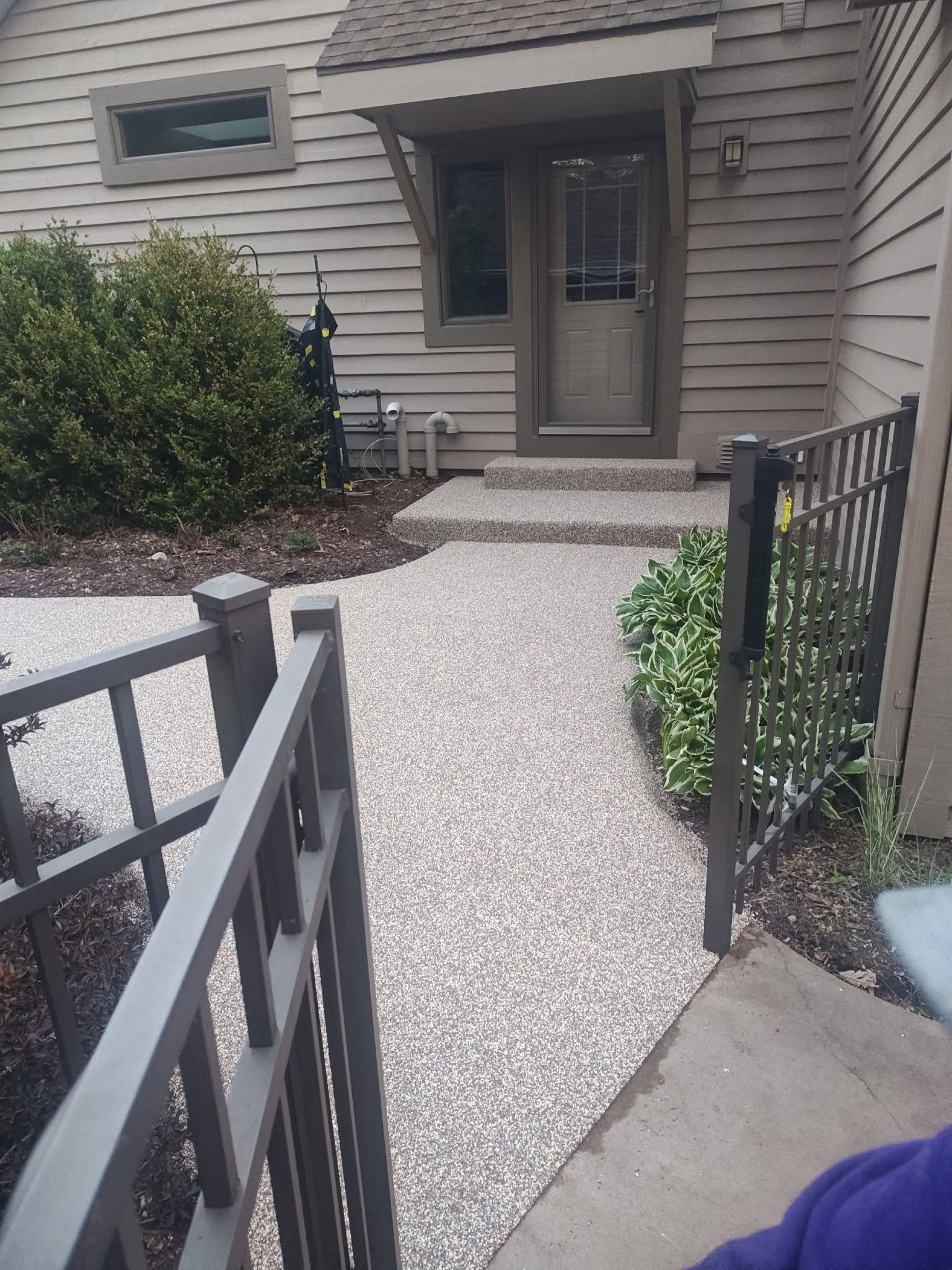 Driveways & Walkways install — Legacy Concrete Coatings