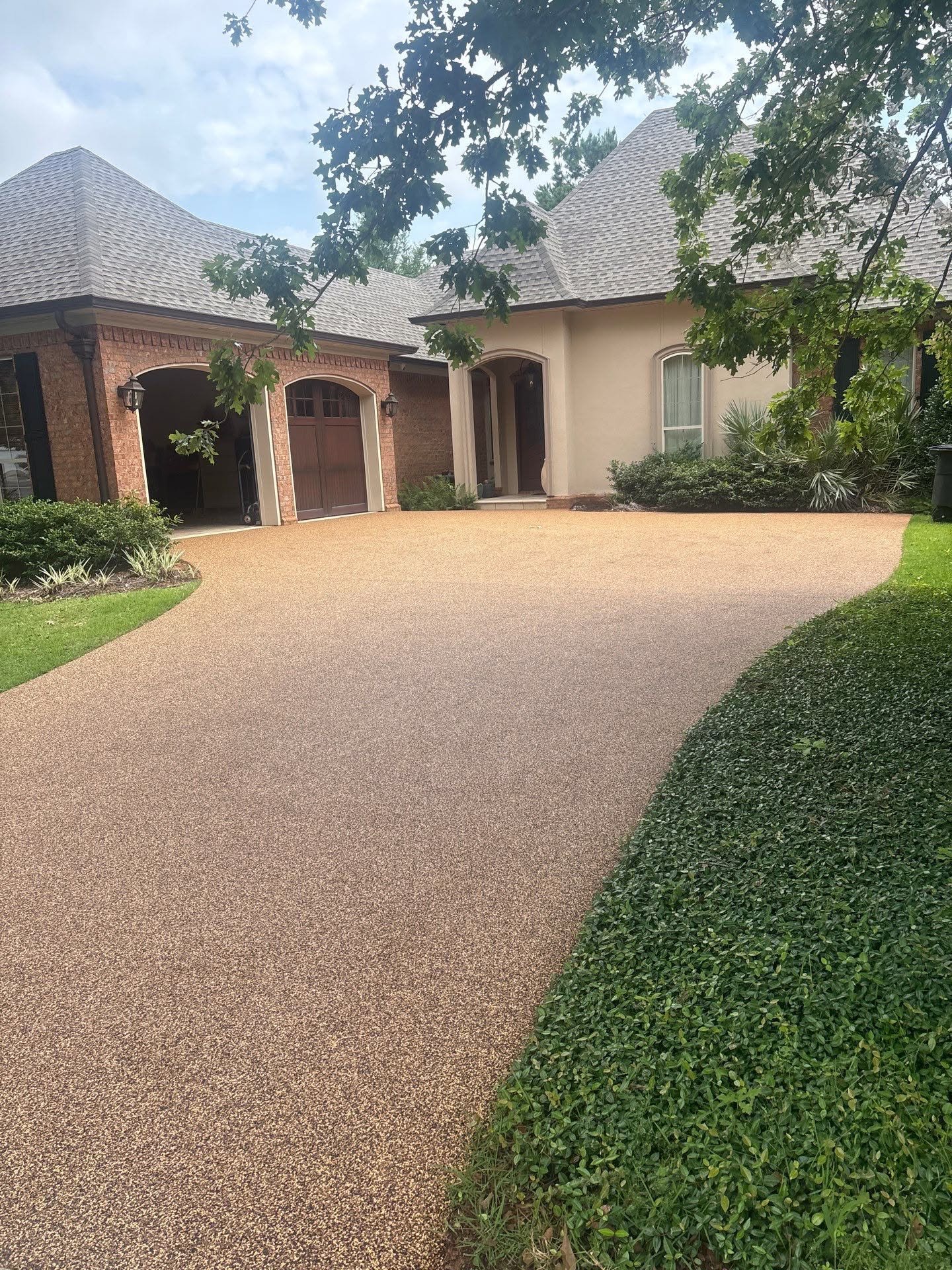 Legacy Concrete Coatings driveways & walkways install