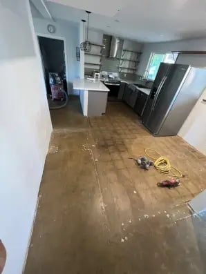 Before — Basement Floors coating
