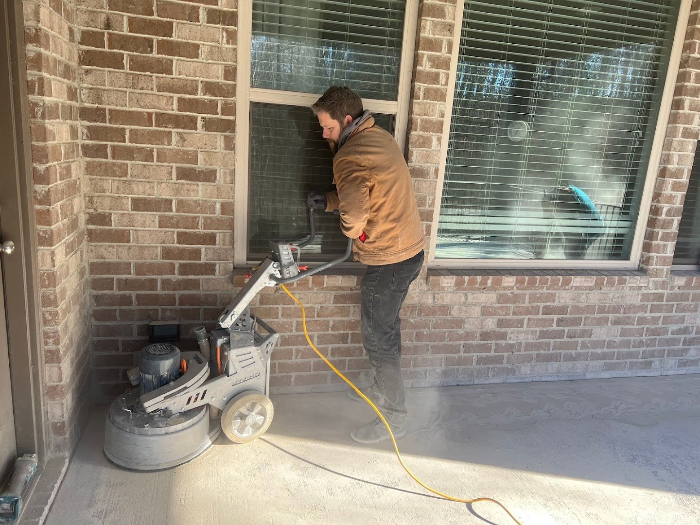 Maverick Concrete Coatings installation photo